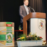 Grußwort von Herrn Torsten Ellmann, Präsident des Deutschen Imkerbundes