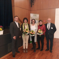 Oliver Lenz, unsere drei Damen der LHI-Geschäftsstelle:Fr. Kubetz, Fr. Pitters und Fr. Essmann und Herr Wehner (Obmann Finanzen LHI)