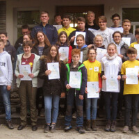 Imkertag 2019 - Teilnehmer am Jugendimker-Wettbewerb 2019